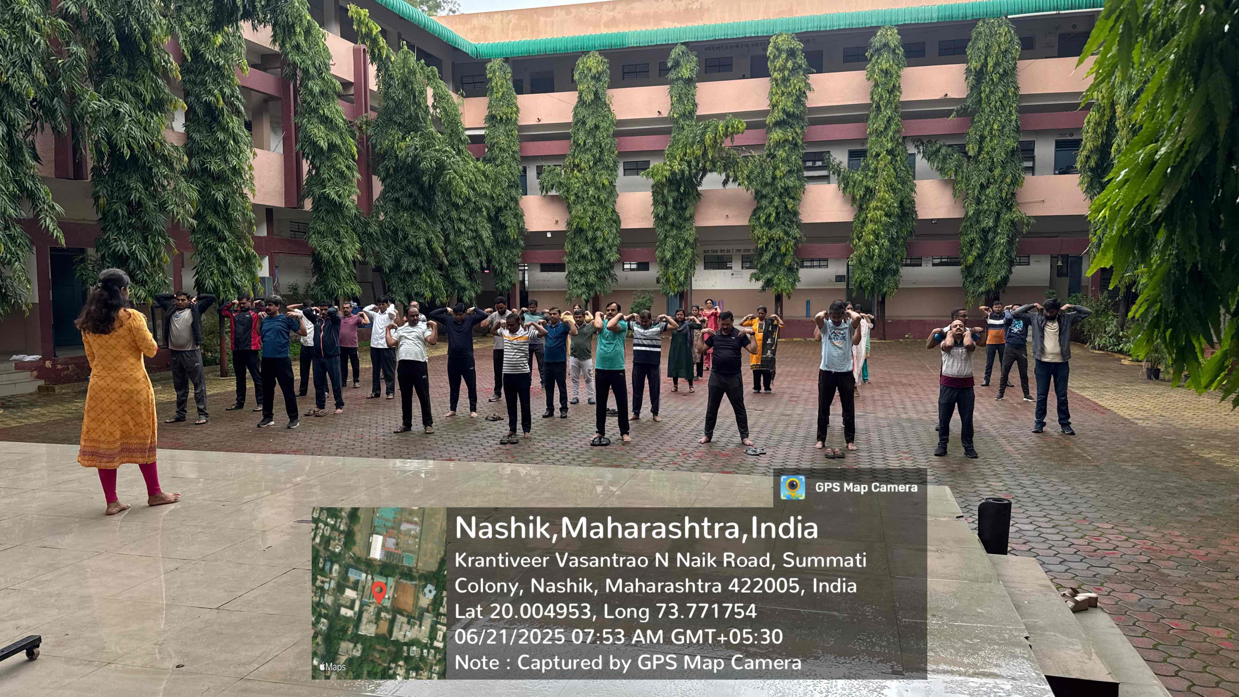 ११ वा आंतरराष्ट्रीय जोग दिन साजरा २०२५